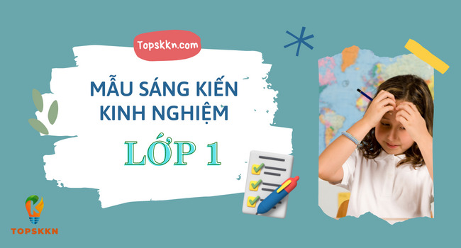 sang kien kinh nghiem lop 1